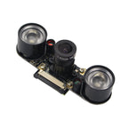 Raspberry Pi Night Vision Camera with 2 Infrared Light 5MP OV5647 Webcam 75 175 IR-CUT Camera for Raspberry Pi 4B 3B+ 3B Zero