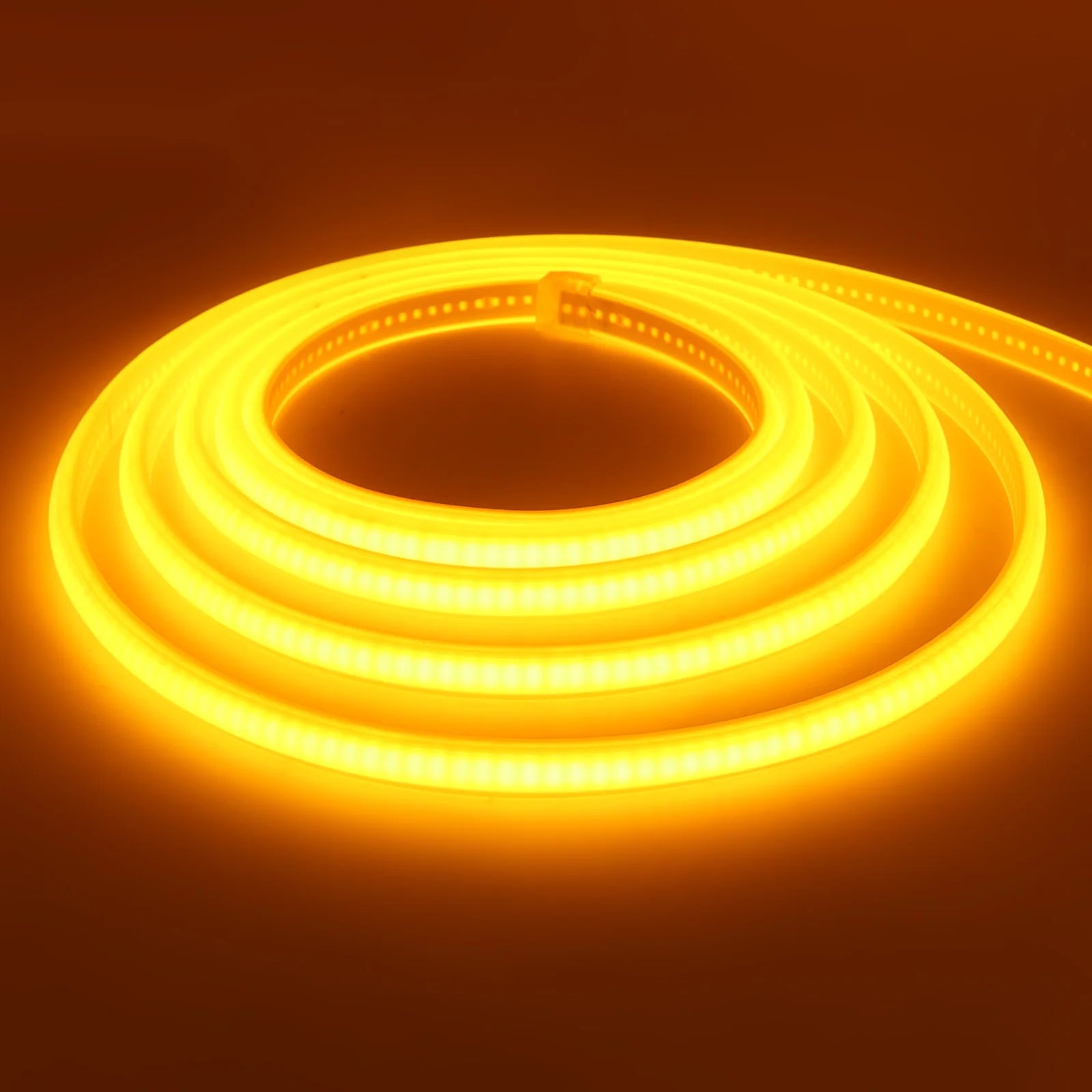 220V COB Strip White /Red /Ice Blue /Pink /Yellow /Purple Waterproof Home Decor Outdoor Lamp Flexible LED Neon Ribbon Light