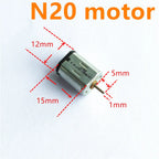 2pcs/lot 7Kinds DC Motors Micro Mini 130 390 R260 R280 N20 Brush DIY Model Toy Fan Tand Helicopter Boat Parts Drop Shipping
