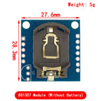 1PCS PCF8563 DS3231 PCF8523 AT24C32 DS1302 DS2121SN IIC Precision RTC Real Time Clock Memory Module For Arduino new original