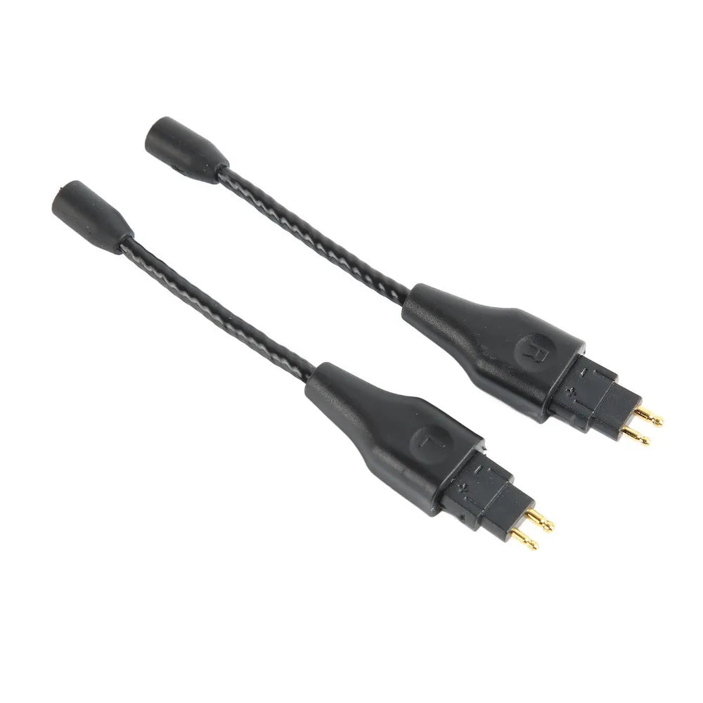 2PCS Gold Plated Interface MMCX Adapter Cable Lossless Sound Cable for HD650 HD660 S HD6XX HD600 HD580 HD535 HD545 HD565 HD265