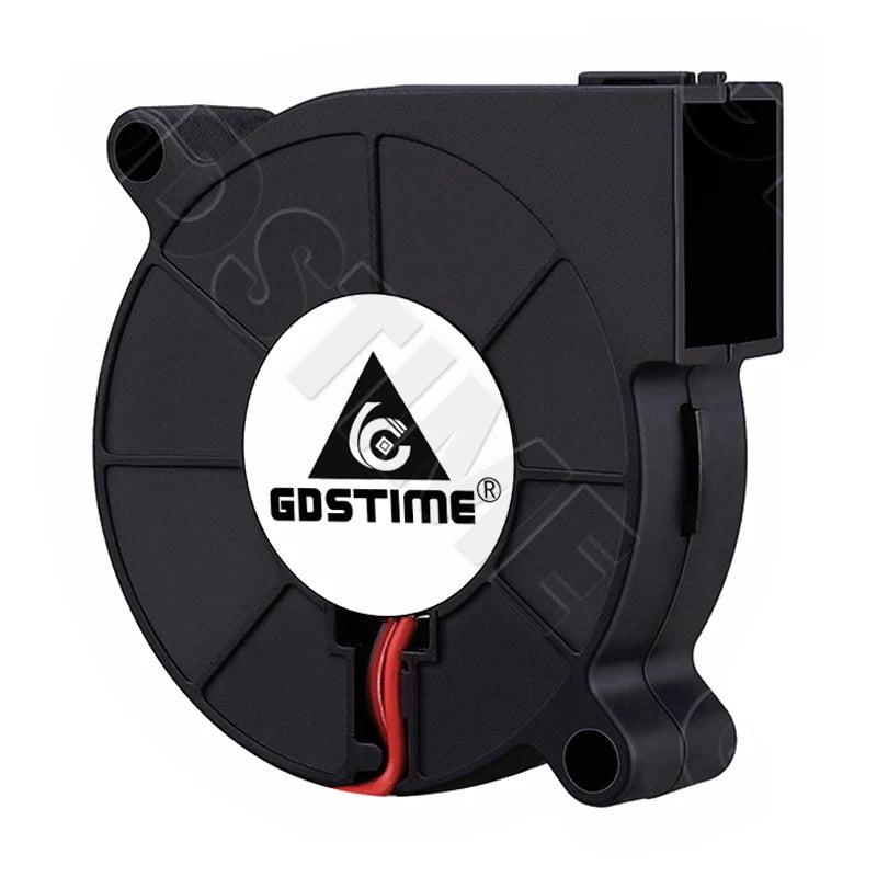 Gdstime 4010 24V Blower 12V 5V Cooler Fan 5015 Radial Fan 50x15MM Turbine Cooling Fan 30MM Micro Fan for 3D Printer Part Cooling