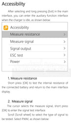 ToolkitRC M7 200W 10A DC Balance Charger Discharger for 1-6S Lipo Battery With Voltage Servo Checker ESC Tester Receiver LCD IPS