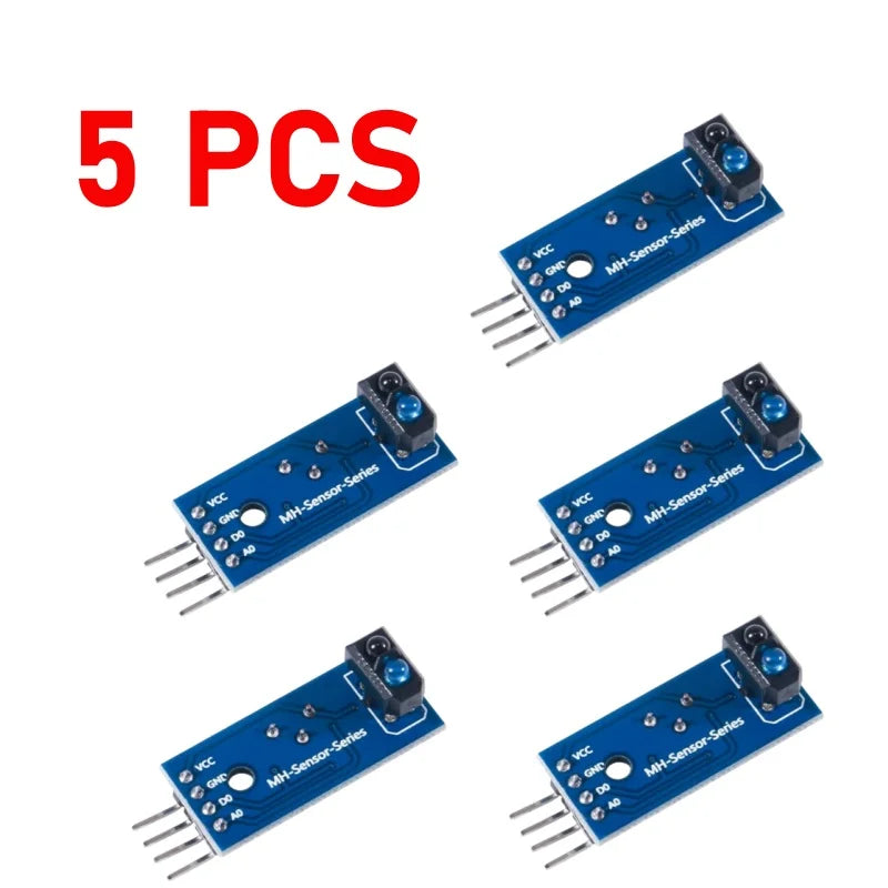 TCRT5000 Infrared Reflective Sensor IR Photoelectric Switch Barrier Line Track Module For Arduino Diode Triode Board 3.3v