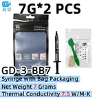 GD-3 Thermal Paste Performance 1/3/7/15/30g Gray 7.5W/m-k For CPU GPU Heat Sink Cooling Cooler Grease Compound Silicone CN SY BB