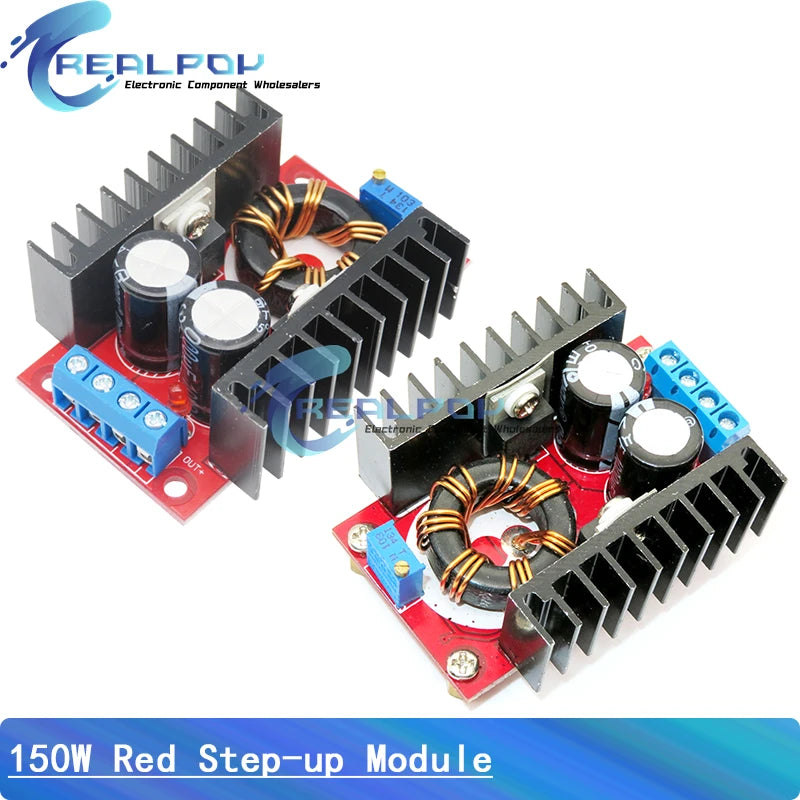 150W DC-DC Boost Converter Step Up Power Supply Module 10-32V To 12-35V 10A Laptop Voltage Charge Board