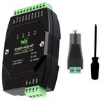 Waveshare Industrial-Grade RS485 HUB 4-Channel Rail-Mounted Wide Baud Rate Signal Relay Repeater RS485 HUB Isolation-ABVP