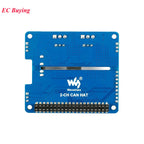 2 Channel Isolated CAN Expansion HAT MCP2515 SN65HVD230 Multi Onboard Protection Circuit for Raspberry Pi STM32 RS485 CAN HAT