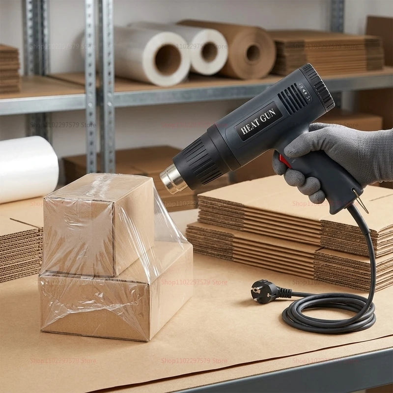 Adjustable temperature high-end electric heating gun 220V hot air gun 2000W adjustable temperature advanced electric hot air gun