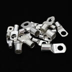 SC Type Wire Nose Terminal SC35 SC50 SC70 SC95 Bare Copper Battery Block Lugs Hole ID 6 8 10 12mm Crimp DTGA Cable End Connector