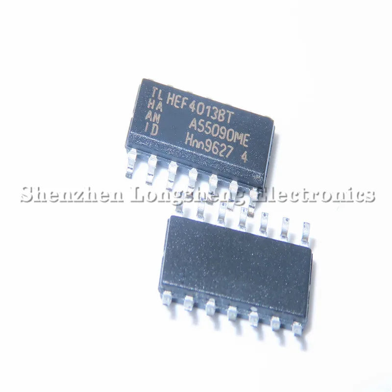 10PCS/LOT HEF4013 HEF4013BT SOP-14  SMD Double D flip-flop logic chip New In Stock Original Quality 100%