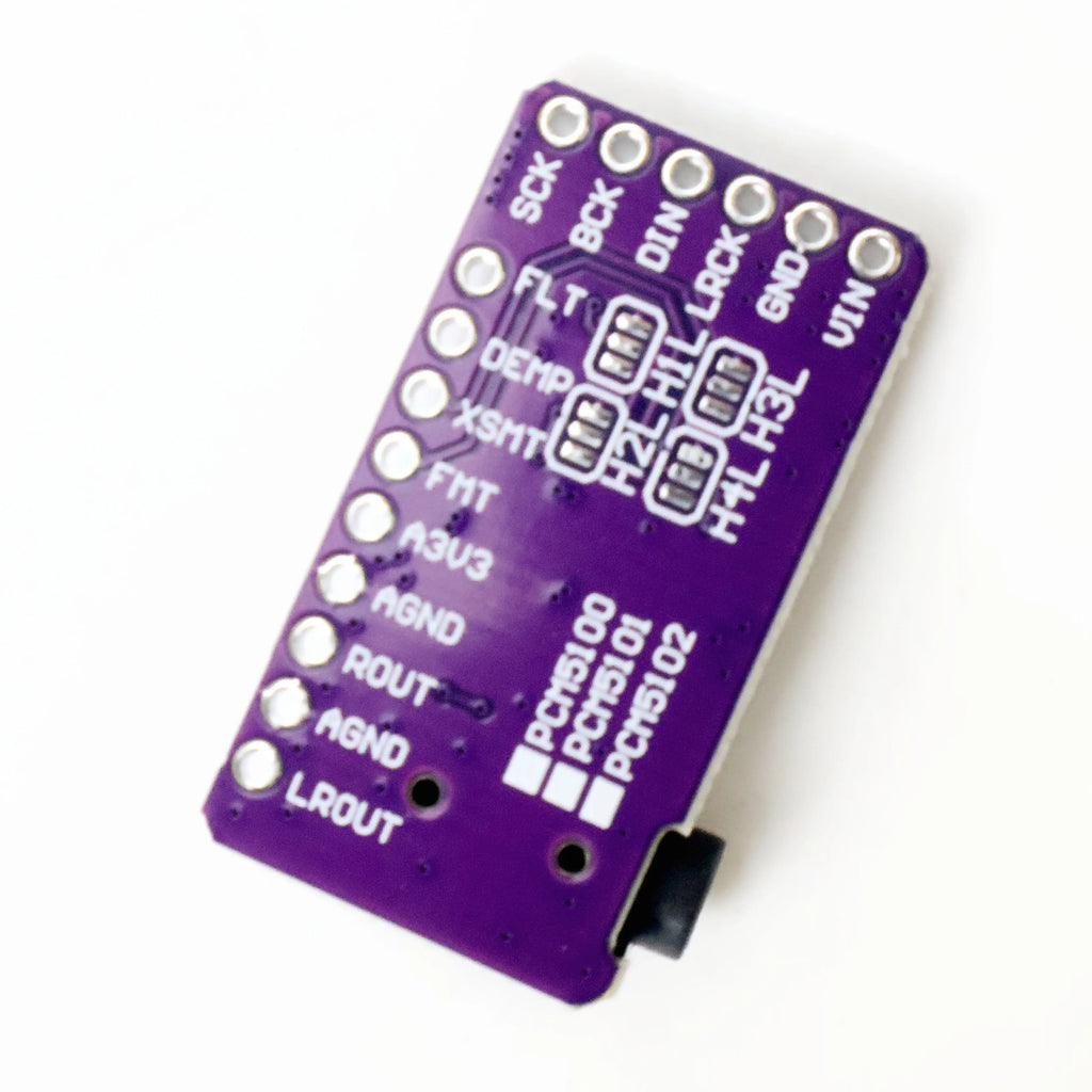 Interface I2S PCM5102A DAC Decoder GY-PCM5102 I2S Player Module For Raspberry Pi PHAT Format Board Digital PCM5102 Audio Board