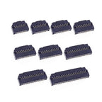 FPC 0.3mm Flexible Cable Connector Socket Clamshell Bottom Contact Type 13/15/17/23/25/27/29/31/33/35/39/41/45/49/51/57/61 Pin