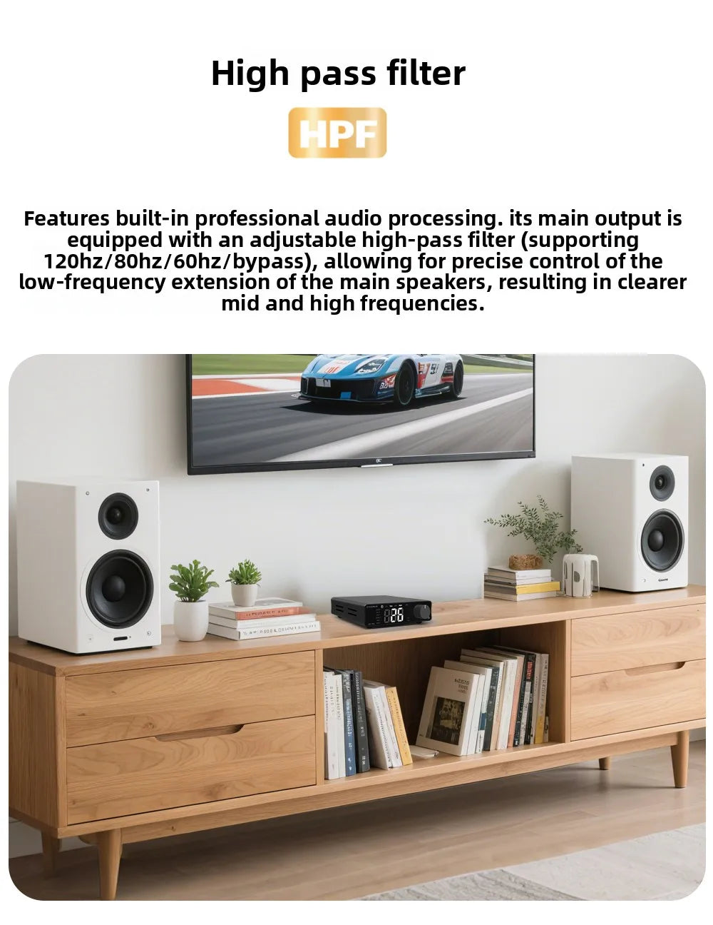 D1pro tpa3255 pffb stereo power amplifier 2.1 channel pure post-stage digital power amplifier