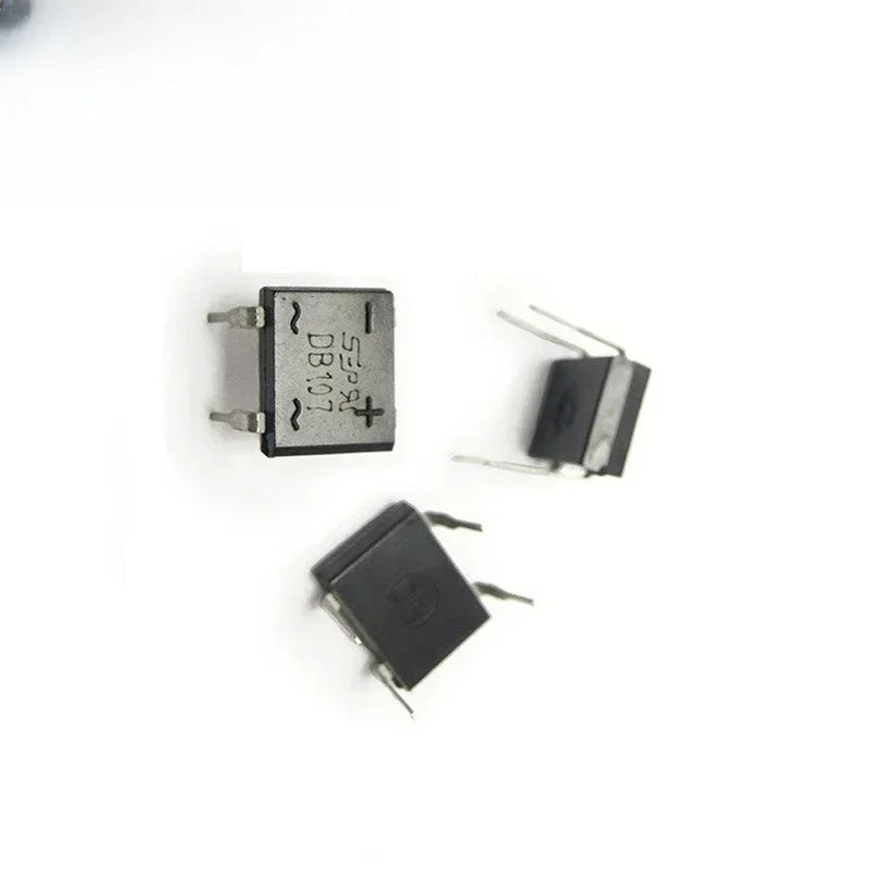 LAUBEI 10/20/50PCS DB107 Diode Bridge 1A 1000V DIP4 Single Phases Diode Rectifier Bridges Electronica Componentes