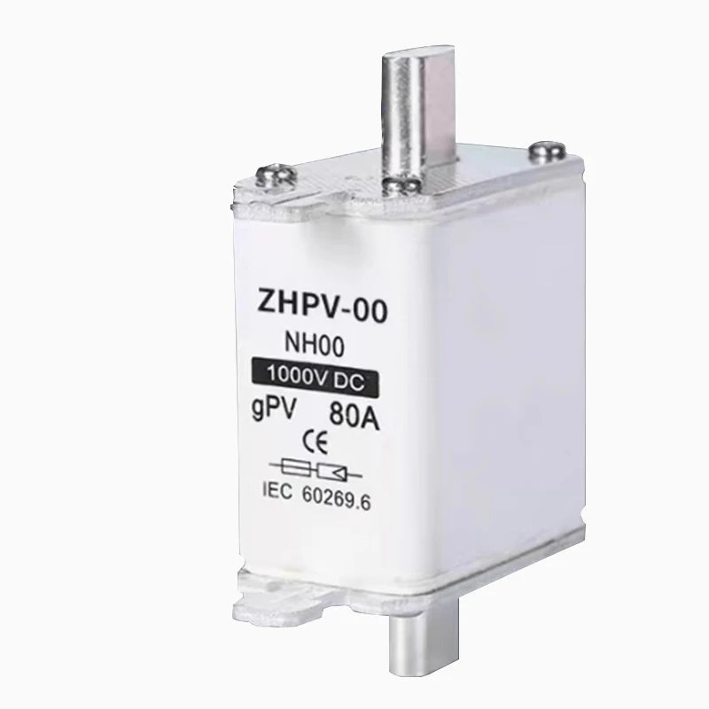 High Voltage NH ZHPV-00 NH00 DC1000V Fuse Blade Fuse Link Photovoltaics System DC Solar Fuse