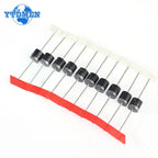 10-50pcs 10A10 Diodes 10A 1000V DO-27 Electrical Axial Rectifier Diodes Kit