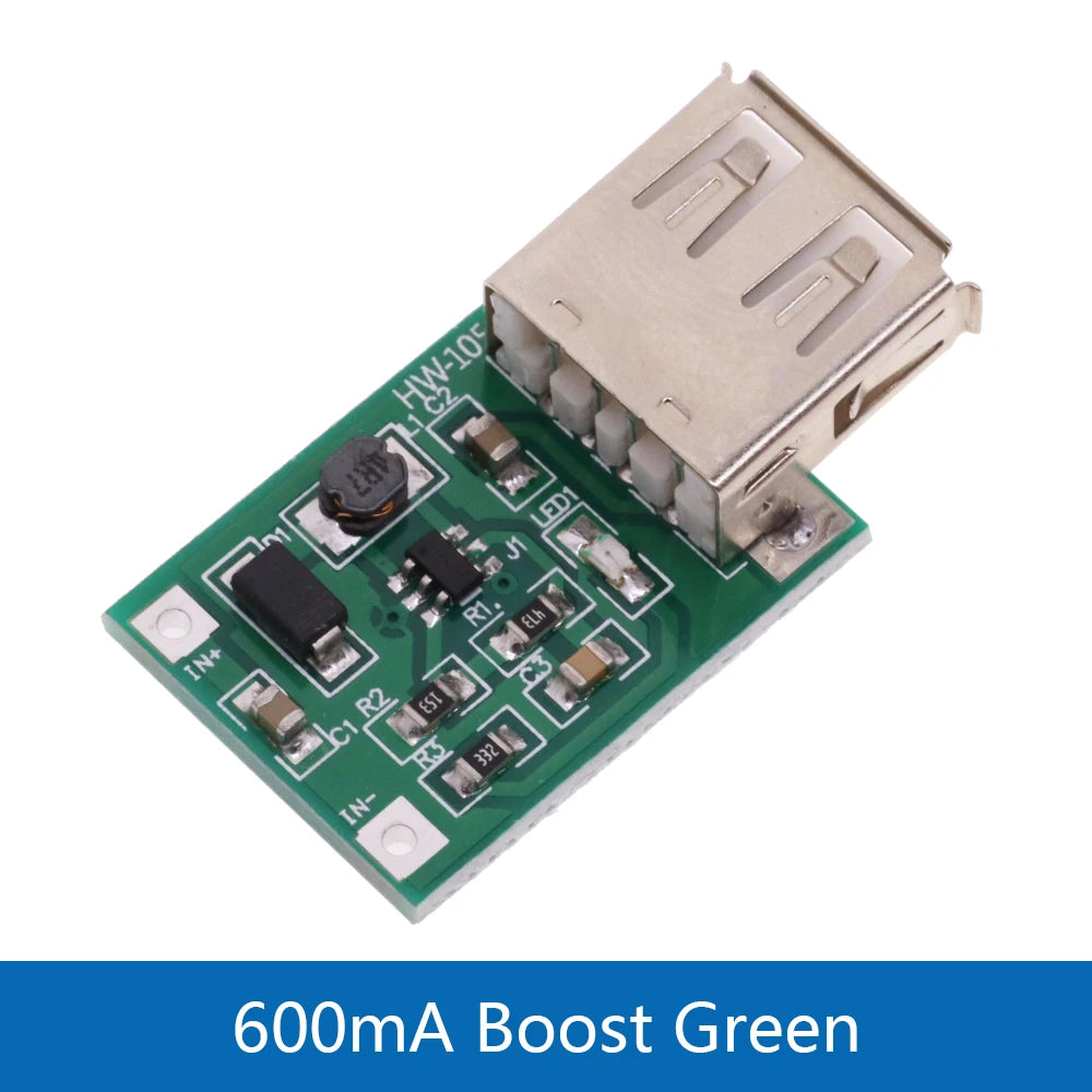 DC-DC Boost Module (0.9V ~ 5V) 600mA Boost Converter Step Up Module USB Mobile Power Boost Board