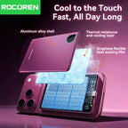 Rocoren 10000mAh Magnetic PowerBank Fast Charging 5000mAh Power Bank Portable Wireless Charger Battery For iPhone 18 17 Pro Max