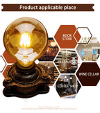 Retro Edison Filament LED Light Bulb E27 AC 220V 240V G80 G95 G125 Globe Light Glass Bulb 2W 4W 6W 8W Lampara LED Lamp