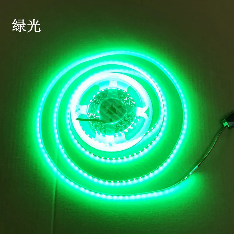 12V LED Strip 2835 8mm 5m IP20 Non Waterproof 120LEDs/m Blue/Red/Green/White /Warm White/Yellow/Pink/Natural White/Ice blue