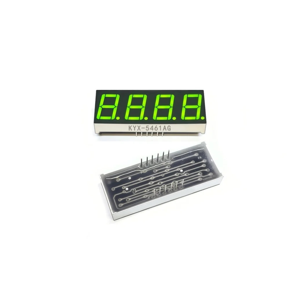 10PCS 0.56-inch 4-digit numeric tube 50mmX19mm digital display "8" height14.2mm seven-segment numeric tube 5461series5641