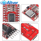 FT232RL CH340N Type C USB to TTL UART Module 3.3V 5V Serial Adapter with Dupont Cable for Arduino ESP32 ESP8266 STM32
