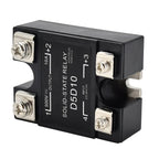 Solid State Relay Compatible with Crydom D5D10 SSR Input 3.5-32VDC Output 500VDC 10A
