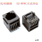 10PCS Telephone Socket Connector RJ11 RJ12 RJ45 Telephone Wifi Female Socket 2pin 4pin 6pin 8pin 4P4C 6P6C 6P4C 8P8C RJ45 Jack