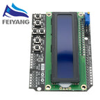 LCD Keypad Shield LCD1602 LCD 1602 Module Display blue screen For Arduino