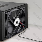 Gdstime 120mm USB PC Fan 5V 12V 24V 48V 12cm DC Brushless Cooling Fan 12025 2PIN 3PIN 4PIN Ball Computer Case Fan Waterproof Fan