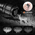 UniqueFire 1903 IR940nm IR850nm LED Infrared Flashlight 3 Modes Adjustable Zoomable Torch for Coyote Hog Predator Hunting