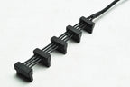 1 Pcs High Quality Practical Durable PC Server Splitter Cables18AWG Black 40cm 4 pins IDE Molex 1 to 5 SATA Power Cable Adapter