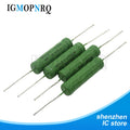 5PCS RX21 10W 6W Wire Wound Resistance 5% 1R 10R 100R 1K 10K 12K 15K 18R 20R 22R 24R 27R 30R 33R 36R 0.1R 0.12R 0.01R 0.05R