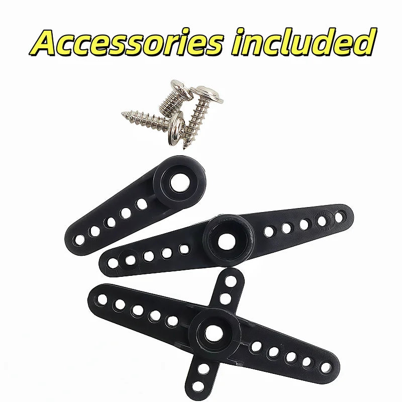 MG90S Servo 2/5/10 Pcs All Metal Gear 9g SG90 Upgraded Version For Helicopter Plane Boat Car RC Robot 180 360 Degree