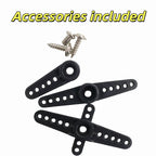 MG90S Servo 2/5/10 Pcs All Metal Gear 9g SG90 Upgraded Version For Helicopter Plane Boat Car RC Robot 180 360 Degree