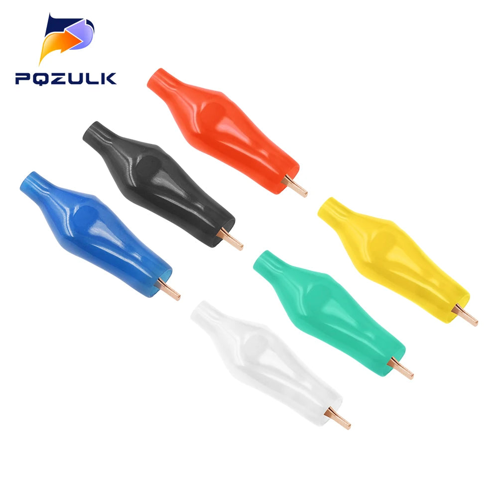 5PCS/LOT Pure Copper Alligator Clip Flat-Mouthed Small Copper Clip Without Toothed Small Copper Clip