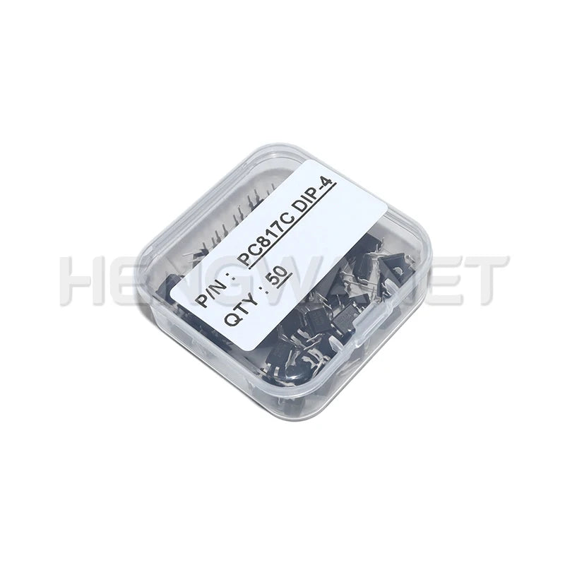 50PCS PC817 PC817C 817 817C EL817 5v Optocoupler FL817C PS817C DIP4 DIP Opto Coupler New and Original Optical Isolation IC Chip
