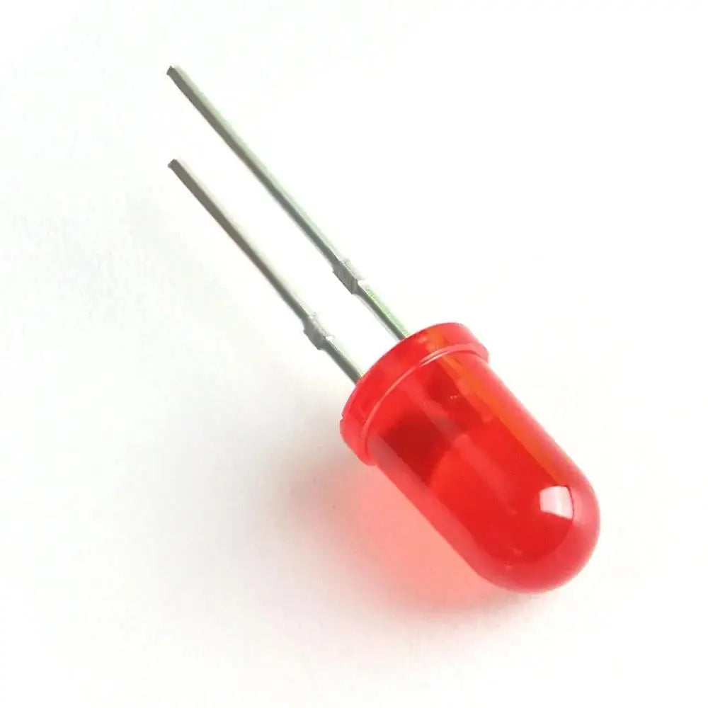 SAMIROB 50PCS LED Diode 5MM Blue Green Orange Red White Yellow F5 Led Light Emitting Consumer Electronics