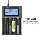LiitoKala Lii-M4 M4S 18650 LCD Display Smart Charger Test Capacity Suitable For 3.7V 26650 18350 21700 18500 1.2V AA AAA 4 Slots