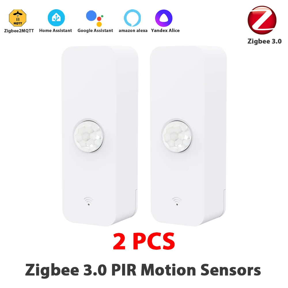 Zigbee 3.0 PIR Motion Sensor Smart Home Human Body Infrared Detector Security  Works With Yandex Zigbee2MQTT Home Assistant