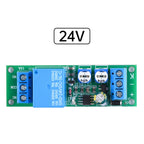 DC 5V 12V 24V Dual Relay Module Adjustable Time 0-100 Second 0-15 Minute 2 Speed Adjustable Trigger Control Relay Module Switch