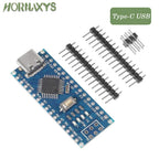 Mini / Type-C / Micro USB Nano 3.0 With the bootloader compatible Nano controller for arduino CH340 USB driver 16Mhz ATMEGA328P