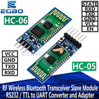 HC-05 HC-06 RF Wireless Bluetooth Transceiver Slave Module HC05 / HC06 RS232 / TTL to UART Converter and Adapter For Arduino