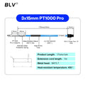 BLV® PT1000 Thermistor M3 M4 Bear 3x15mm PT1000 Pro High Temperature Resistance 450℃ For Rapido Hotend Dragon Hotend