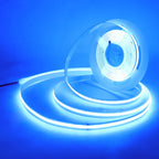 12V 5V USB COB LED Strip Light With 2Pin Wire 320 384 480 528 LEDs Flexible Tape Linear Lighting Warm White Pink Blue Red Yellow