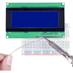 2004 LCD Screen Display Module 2004A 20x4 White Character Blue Backlight DC 5V