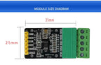 ADS1115 4-Channel 16-Bit High Precision ADC Converter Module, Programmable Gain Amplifier, I2C Interface, for Data Acquisition