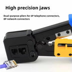 Crimping Pass Through RJ45 6P 8P Cat5 Cat5e Cat6 Pliers Crimp Net Work Tool Multifunction Crimper End-Pass-Through Connectors