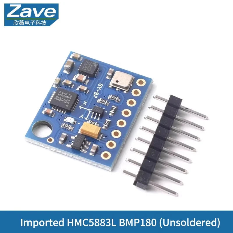 GY-87 10DOF MPU6050 HMC5883L BMP180 3-Axis Accelerometer Electronic Gyroscope